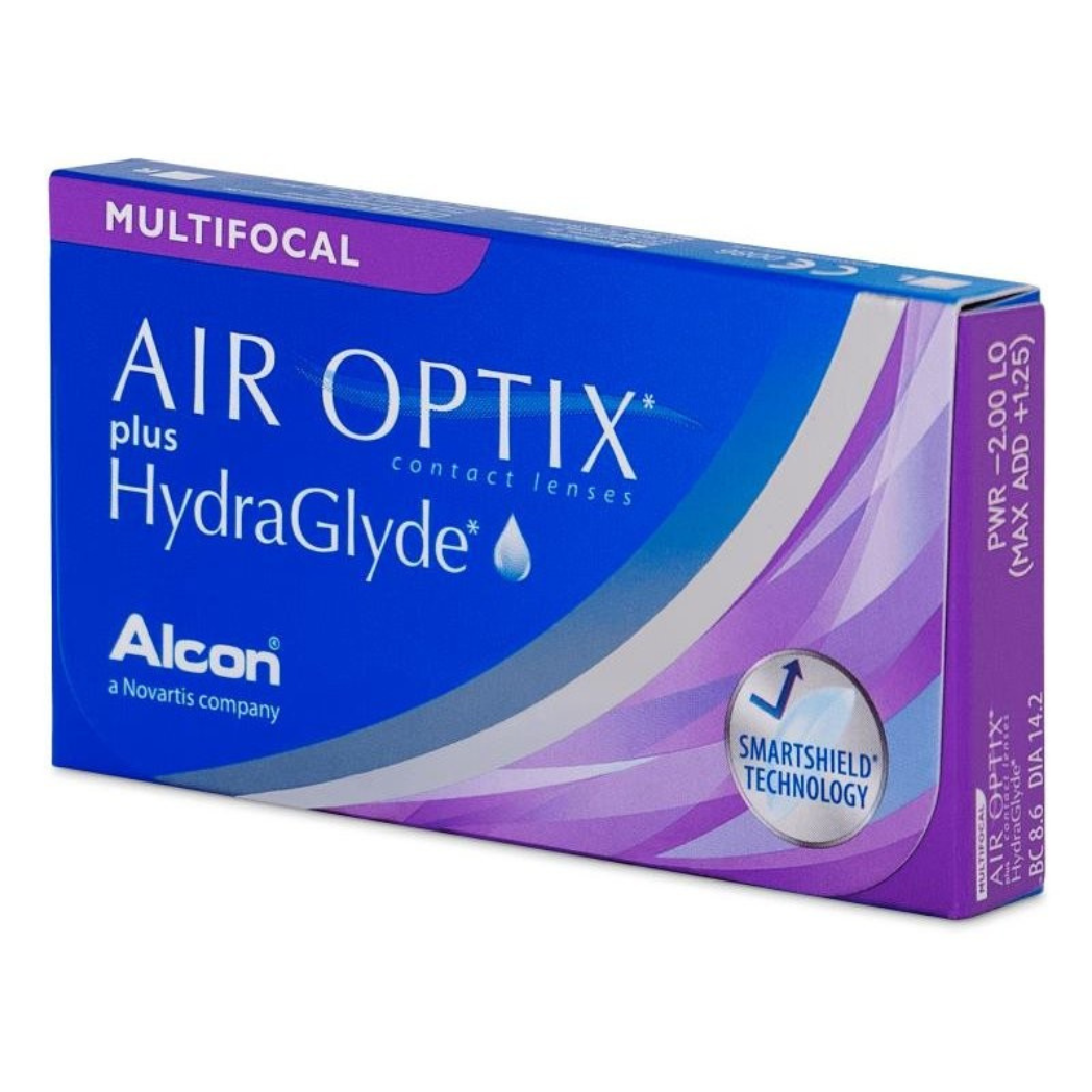 Lentes de Contacto Air Optix HydraGlyde Multifocal